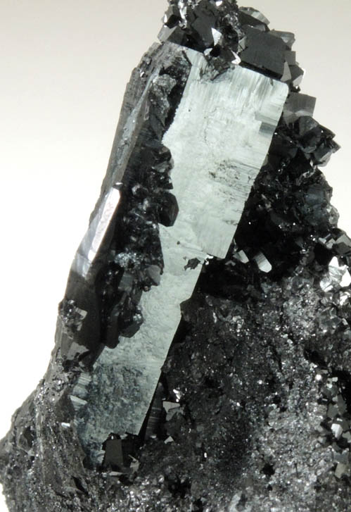 Bixbyite with Hausmannite from N'Chwaning II Mine, Kalahari Manganese Field, Northern Cape Province, South Africa