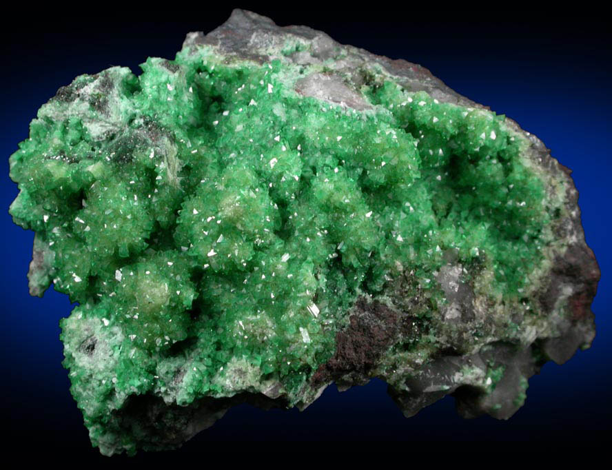 Adamite var. Cuproadamite from Tsumeb Mine, Otavi-Bergland District, Oshikoto, Namibia