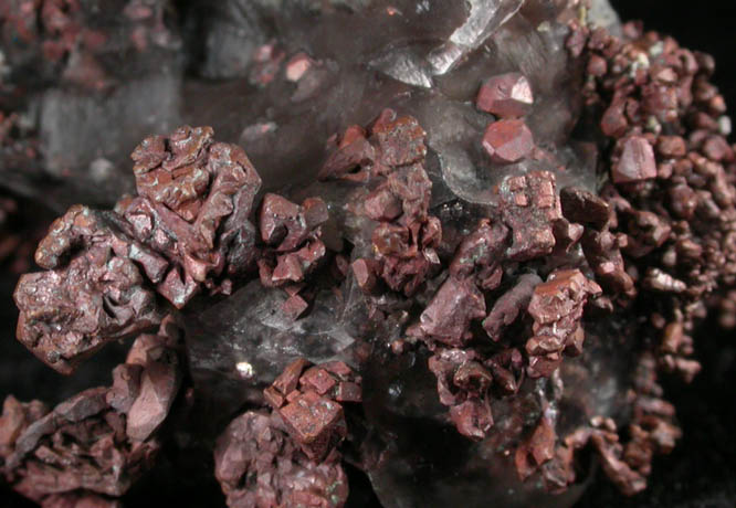 Copper in Calcite from Onganja Mine, Seeis, Khomas, Namibia