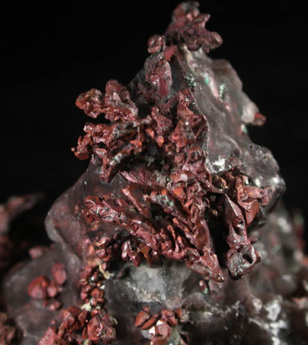 Copper in Calcite from Onganja Mine, Seeis, Khomas, Namibia