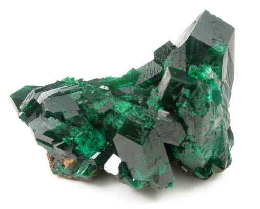 Dioptase from Christoph Mine, Kaokoveld, Kunene Region, Namibia