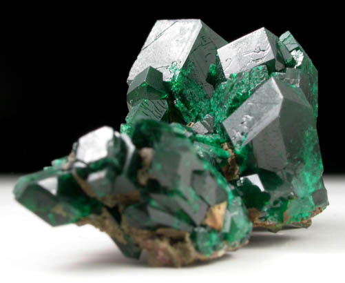 Dioptase from Christoph Mine, Kaokoveld, Kunene Region, Namibia