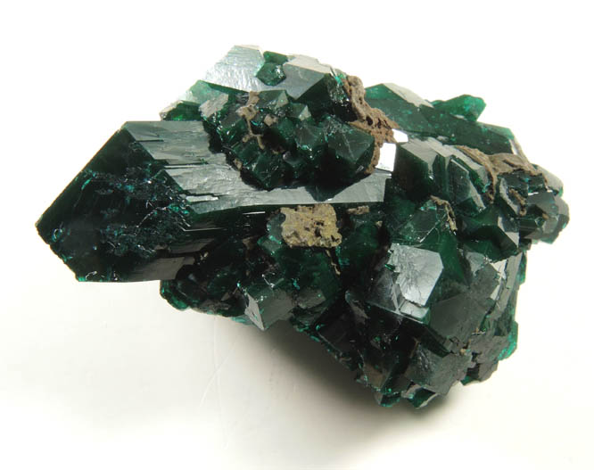 Dioptase from Christoph Mine, Kaokoveld, Kunene Region, Namibia