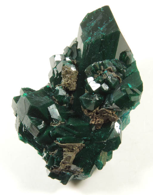 Dioptase from Christoph Mine, Kaokoveld, Kunene Region, Namibia