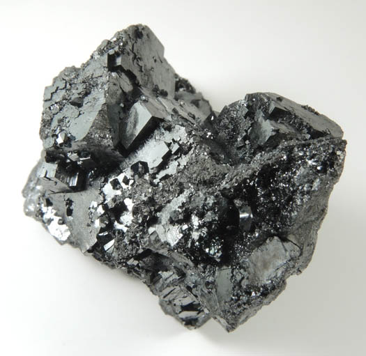 Bixbyite with Hematite from N'Chwaning II Mine, Kalahari Manganese Field, Northern Cape Province, South Africa