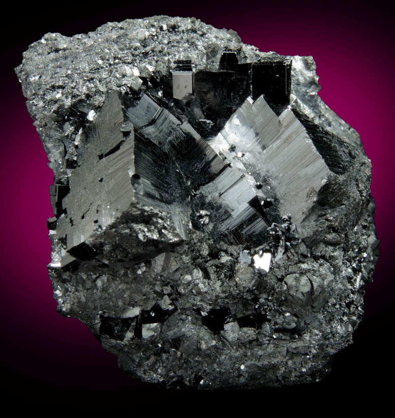 Bixbyite from N'Chwaning II Mine, Kalahari Manganese Field, Northern Cape Province, South Africa