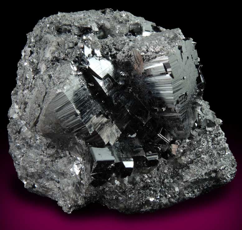 Bixbyite from N'Chwaning II Mine, Kalahari Manganese Field, Northern Cape Province, South Africa