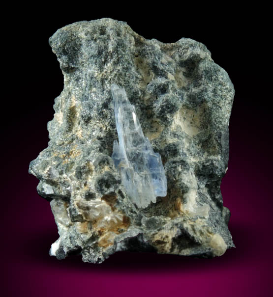 Jeremejevite on Foitite-Elbaite Tourmaline from Ameib Farm, Usakos, NE of Swakopmund, Erongo Region, Namibia