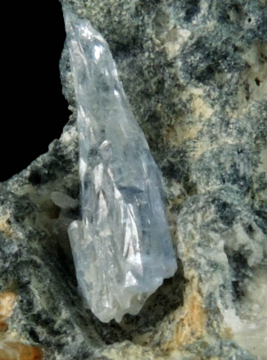 Jeremejevite on Foitite-Elbaite Tourmaline from Ameib Farm, Usakos, NE of Swakopmund, Erongo Region, Namibia