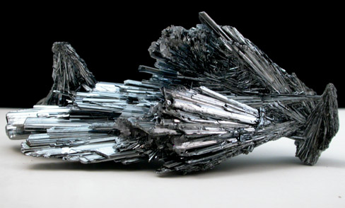 Stibnite from Herja Mine (Kisbanya), Baia Mare, Maramures, Romania