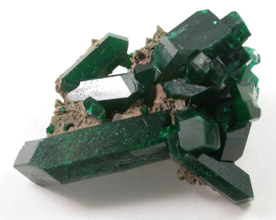 Dioptase from Christoph Mine, Kaokoveld, Kunene Region, Namibia