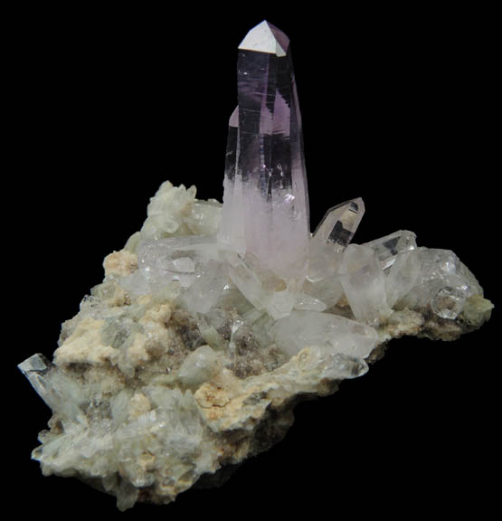 Quartz var. Amethyst from Piedra Parada, near Las Vigas, Tatatila, Veracruz, Mexico