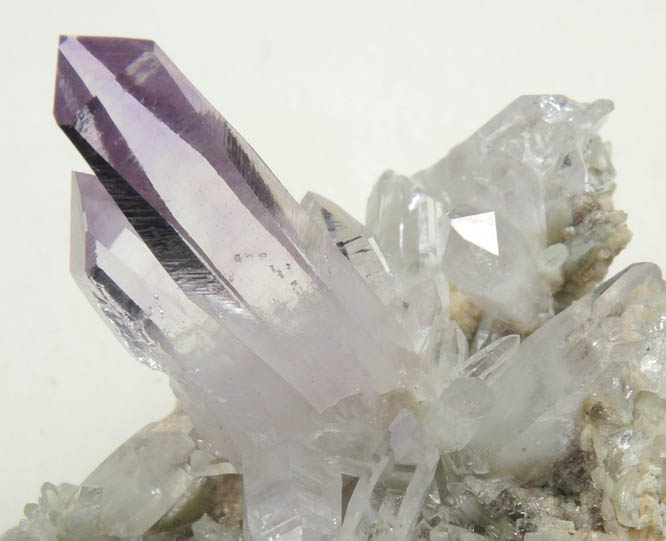 Quartz var. Amethyst from Piedra Parada, near Las Vigas, Tatatila, Veracruz, Mexico