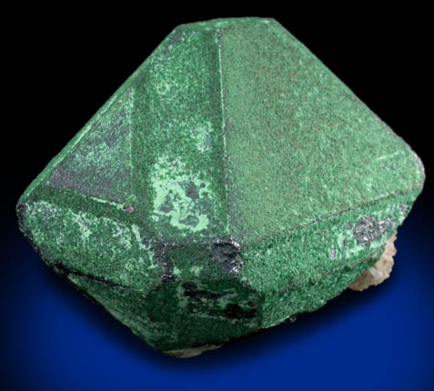 Cuprite coated with Malachite from Onganja Mine, Seeis, Khomas, Namibia