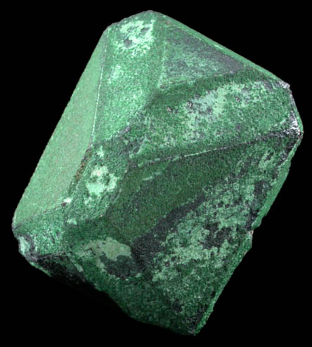 Cuprite coated with Malachite from Onganja Mine, Seeis, Khomas, Namibia