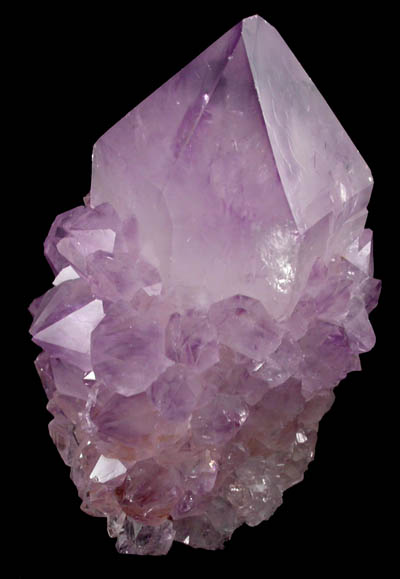 Quartz var. Amethyst (Cactus Quartz) from Boekenhouthoek area, Mpumalanga Province, South Africa