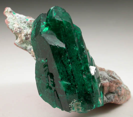 Dioptase from Christoph Mine, Kaokoveld, Kunene Region, Namibia