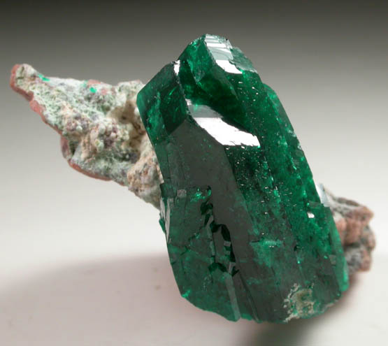 Dioptase from Christoph Mine, Kaokoveld, Kunene Region, Namibia