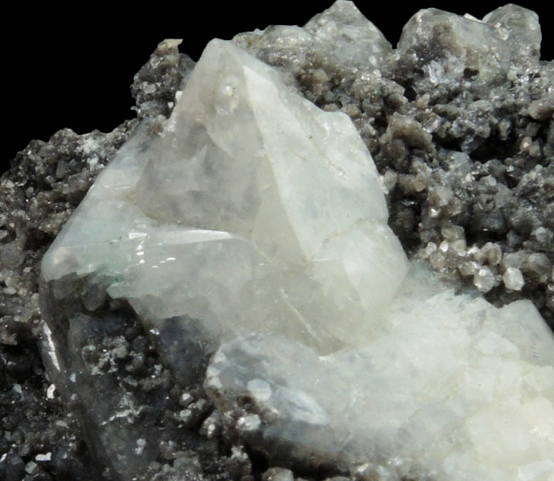 Anglesite with Galena inclusions from Tsumeb Mine, Otavi-Bergland District, Oshikoto, Namibia