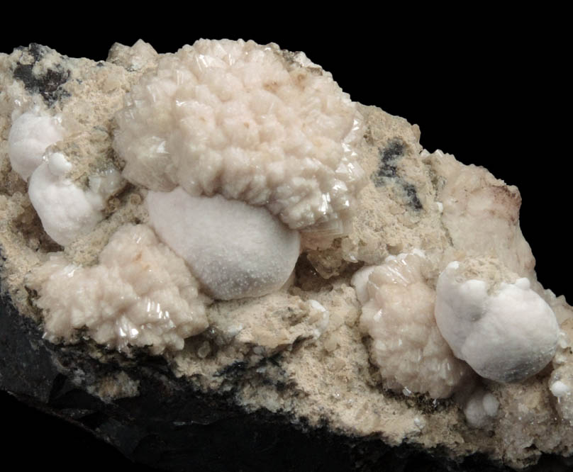 Olmiite with Oyelite from N'Chwaning II Mine, Kalahari Manganese Field, Northern Cape Province, South Africa (Type Locality for Olmiite)