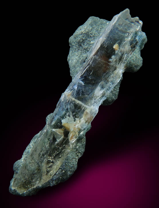 Jeremejevite with Foitite-Elbaite Tourmaline from Ameib Farm, Usakos, NE of Swakopmund, Erongo Region, Namibia