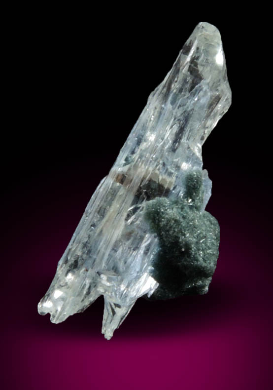 Jeremejevite on Foitite-Elbaite Tourmaline from Ameib Farm, Usakos, NE of Swakopmund, Erongo Region, Namibia