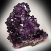 Quartz var. Amethyst Quartz from Catalan Agate-Amethyst District, Southern Paran Basalt Basin, Artigas, Uruguay