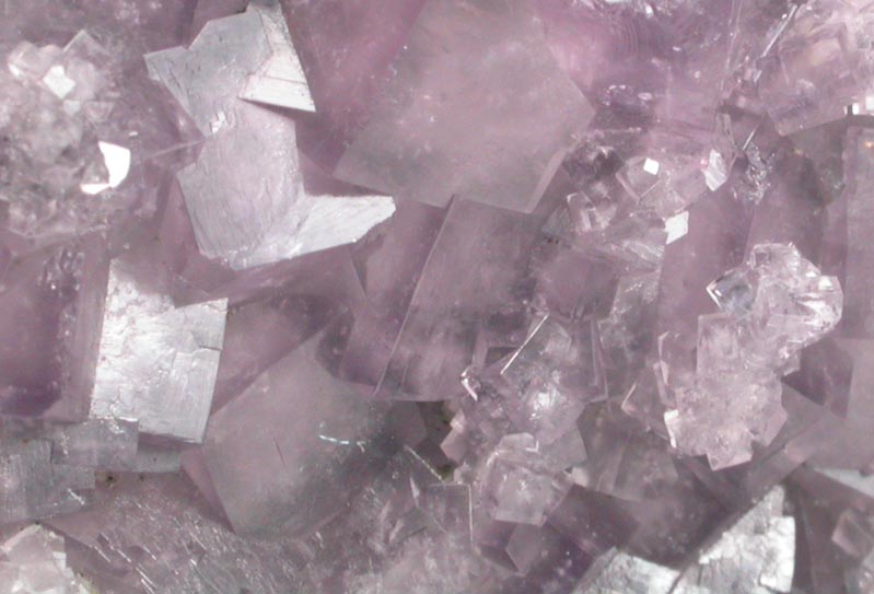 Fluorite and Chalcopyrite over Quartz from Frasers Hush Mine, Rookhope, Weardale, County Durham, England