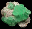 Fluorite on Quartz from Riemvasmaak, Northern Cape Province, South Africa