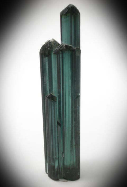 Elbaite var. Indicolite Tourmaline from Minas Gerais, Brazil