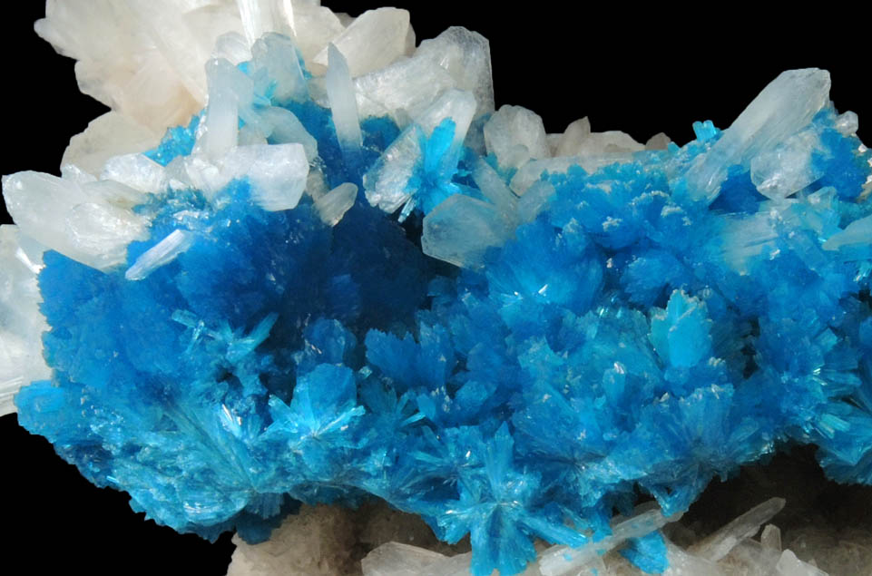 Cavansite with Stilbite-Ca from Wagholi Quarry, Maharashtra, India