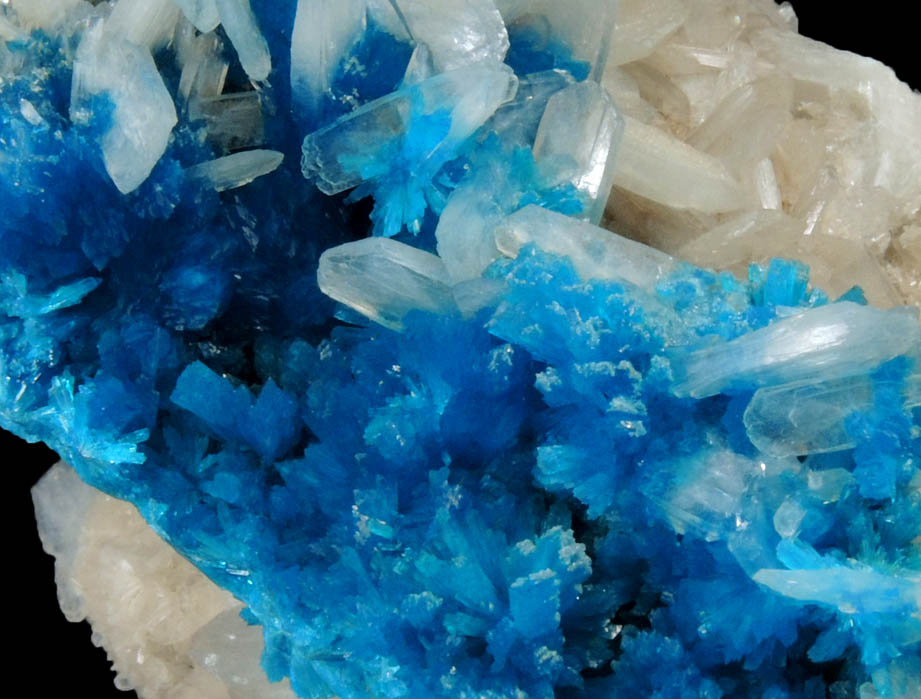 Cavansite with Stilbite-Ca from Wagholi Quarry, Maharashtra, India