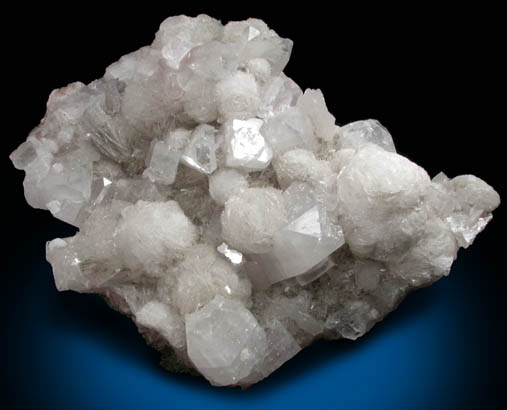 Apophyllite and Stilbite from Jalgaon, Maharashtra, India