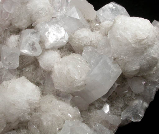 Apophyllite and Stilbite from Jalgaon, Maharashtra, India