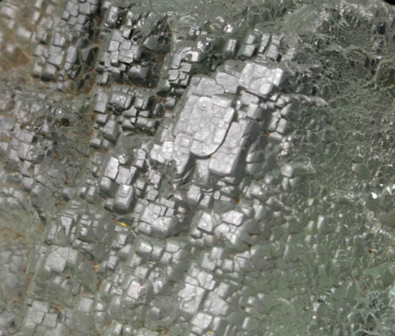 Fluorite from railroad cut near Thomaston Dam, Litchfield County, Connecticut
