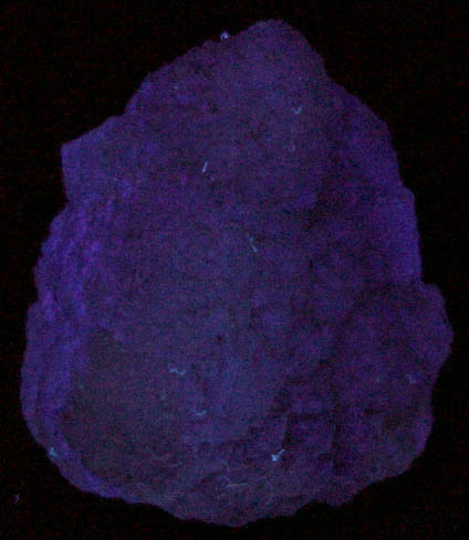 Fluorite from railroad cut near Thomaston Dam, Litchfield County, Connecticut