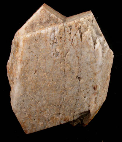 Microcline (Carlsbad-law twinned) from Maroon Bells, Elk Mountains, southwest of Aspen, Pitkin County and Gunnison County, Colorado