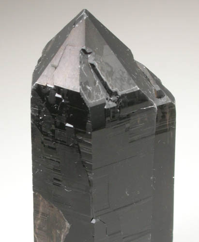 Quartz var. Smoky Quartz (Dauphin-law twinned) from Moat Mountain, west of North Conway, Carroll County, New Hampshire