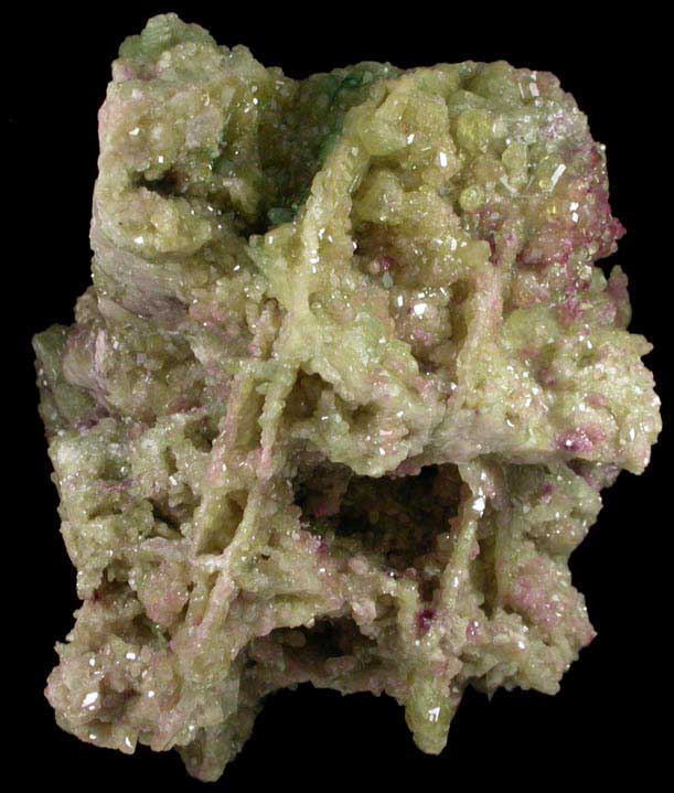 Vesuvianite from Jeffrey Mine, Asbestos, Qubec, Canada