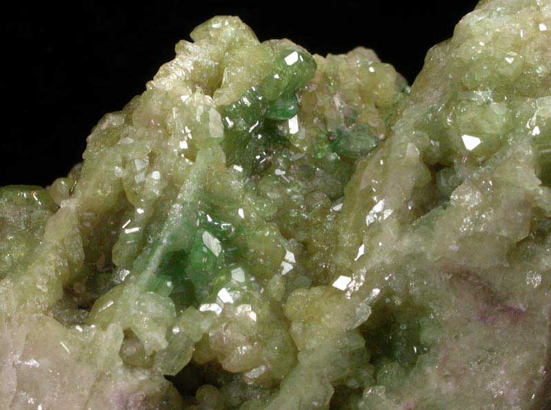 Vesuvianite from Jeffrey Mine, Asbestos, Qubec, Canada