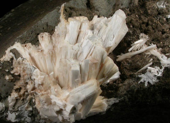 Natrolite from Houdaille Quarry, Summit, Union County, New Jersey