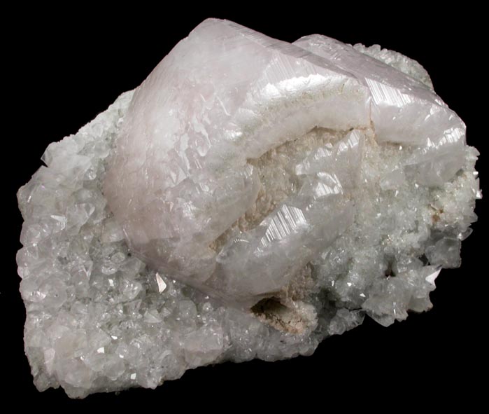 Calcite on Calcite from Mina Peregrina, Guanajuato, Mexico