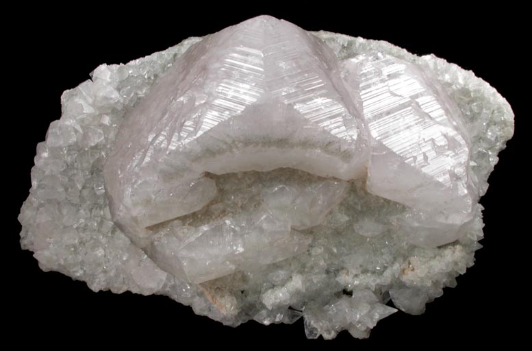 Calcite on Calcite from Mina Peregrina, Guanajuato, Mexico