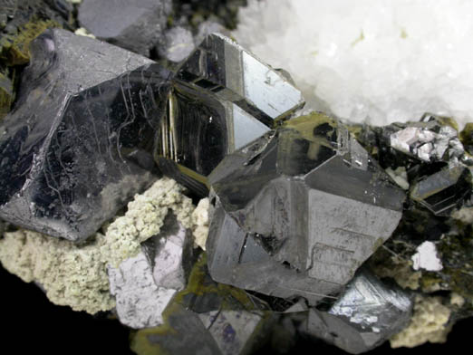 Sphalerite, Galena, Quartz, Chalcopyrite from Camp Bird Mine, Ouray County, Colorado