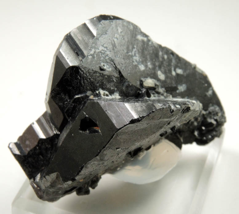 Ferberite (twinned crystals) from Rosario Mine, Cerro Tazna, Potos Department, Bolivia