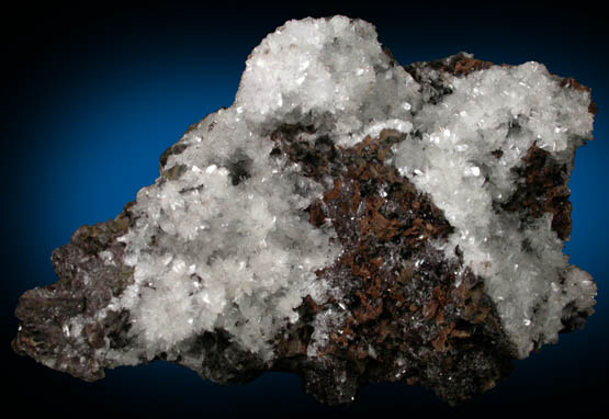 Hemimorphite from Sterling Mine, Ogdensburg, HW East BR West Limb, 430' Level, Sussex County, New Jersey