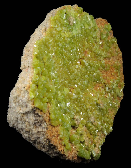 Pyromorphite from Grube Beim Stollen, Grafenwhr, Oberpfalz, Bayern (Bavaria), Germany