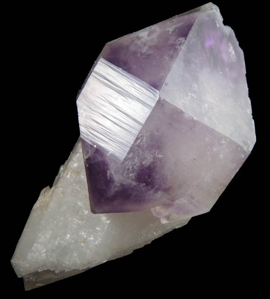 Quartz var. Amethyst (scepter formation) from Tafelkop, Goboboseb Mountains, 43 km west of Brandberg Mountain, Erongo region, Namibia