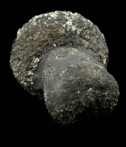 Pyrite-Marcasite (mushroom-shaped concretion) from Sudbury, Ontario, Canada
