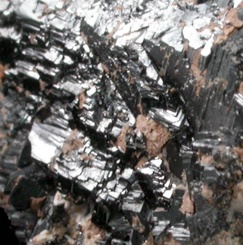 Rutile pseudomorph after Brookite from Magnet Cove, Hot Spring County, Arkansas